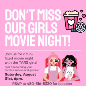 TARs Girls Movie Night