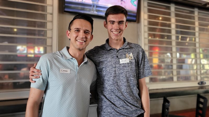 Arizona TARS Chairman Joshua Kenchington with former candidate for State Representative David Richardson.